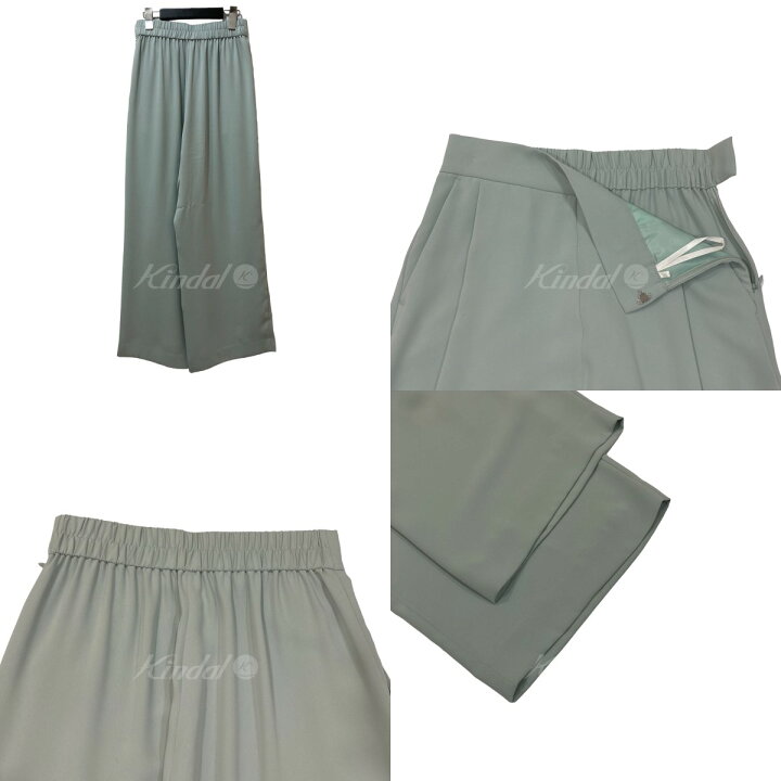 楽天市場】【中古】SOEJUサイドタックワイドパンツ S-00-PT-019 ミント  