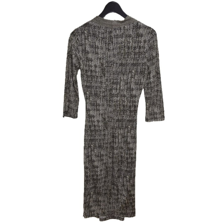 楽天市場】【中古】MaxMara 総柄カシュクールワンピース グレー サイズ  