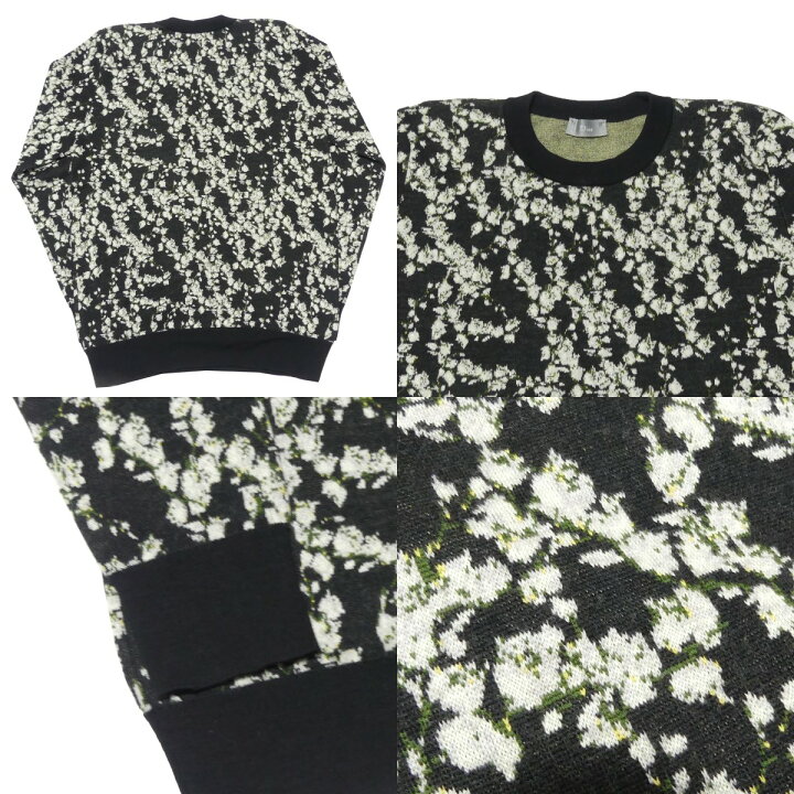 楽天市場】【中古】Dior Homme14AW 鈴蘭柄 スズラン ウール クルー  
