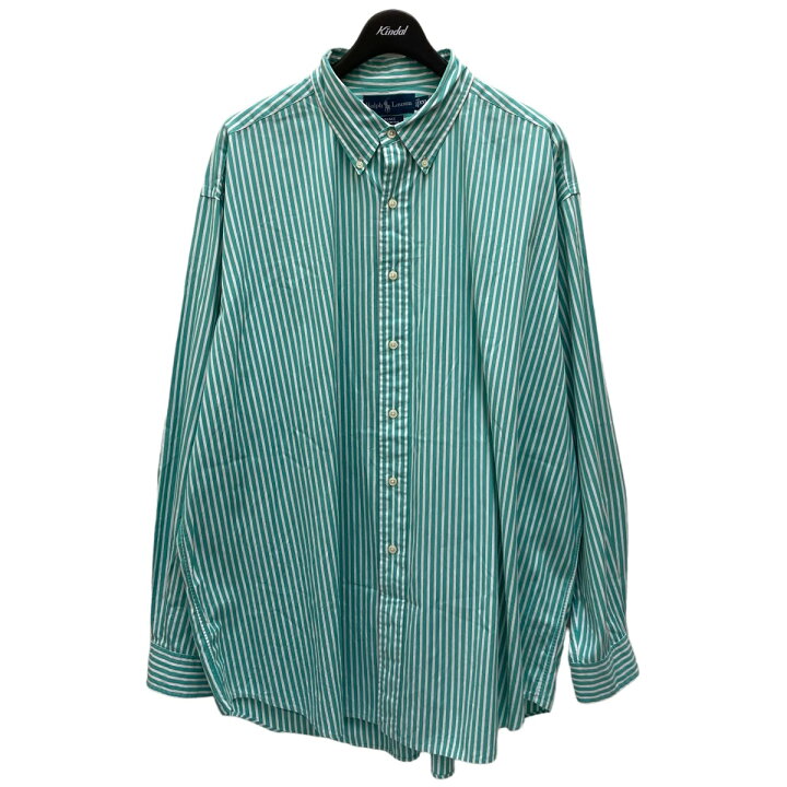 楽天市場】【中古】RALPH LAUREN BLAKE ストライプ ボタンダウンシャツ 