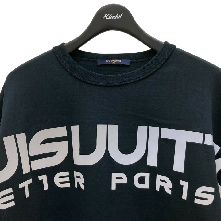 楽天市場】【中古】LOUIS VUITTON ロゴTシャツ VCCM09 ブラック サイズ 