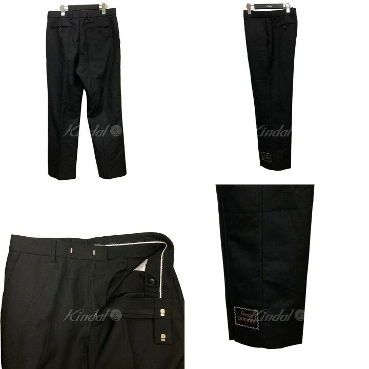 楽天市場】【中古】GUCCI 20SS プレーンロゴパンツ 623115 ブラック 