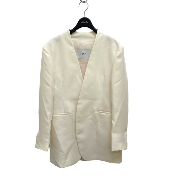 楽天市場】【中古】IIROT 24SS Double-weight cloth JK ノーカラー  