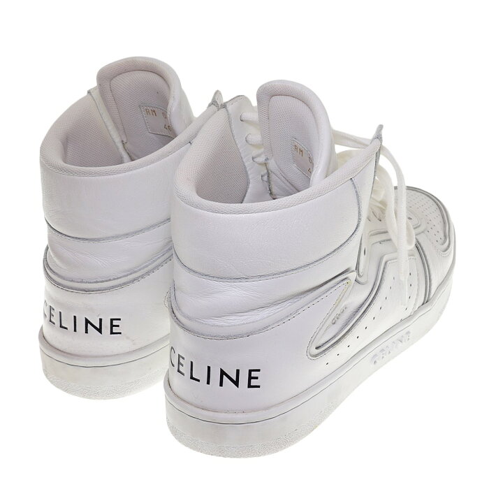 楽天市場】【中古】CELINEハイカットスニーカー CT-01 ホワイト サイズ 