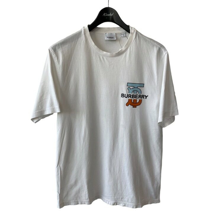 楽天市場】【中古】BURBERRY TBロゴプリントTシャツ Tシャツ 8032186 