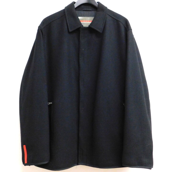 楽天市場】【中古】PRADA SPORTS スウィングトップ ウール ブルゾン 