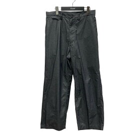 【中古】AFTERHOURS　「BAGGY TROUSERS」パンツ A010-C1PT-B001 チャコールグレー サイズ：2 【040524】（アフターアワーズ）