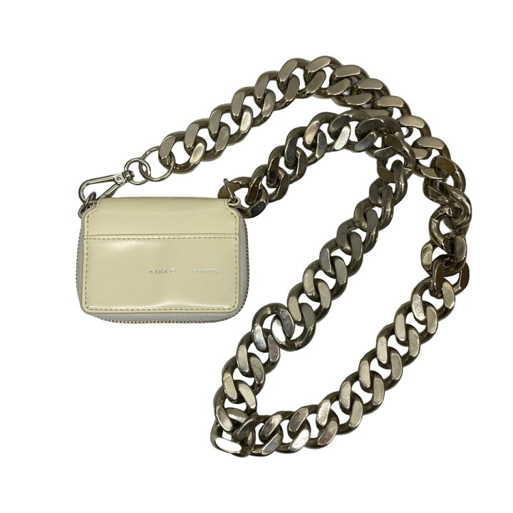 楽天市場】【中古】KARA チェーンウォレット バッグ クリーム サイズ  
