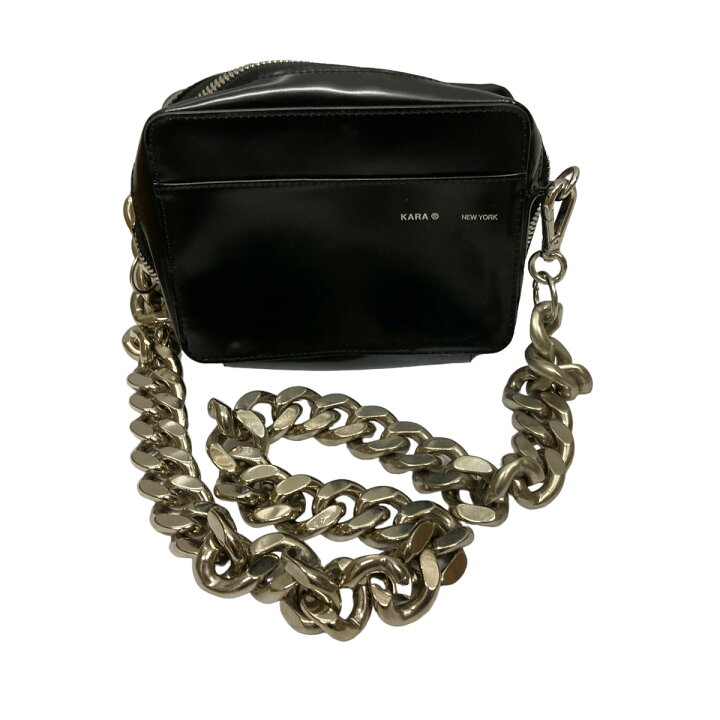 楽天市場】【中古】KARA チェーンショルダーバッグ ブラック サイズ  