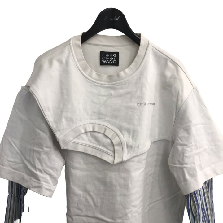 楽天市場】【中古】FENG CHEN WANGパネル ストライプ スリーブ T 