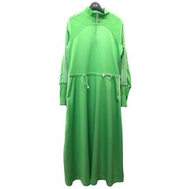 【中古】PAMEO POSE　「SIDE LINE JERSEY DRESS」サイドラインジャージードレス 2323503012 黄緑 サイズ：F 【050524】（パメオ ポーズ）