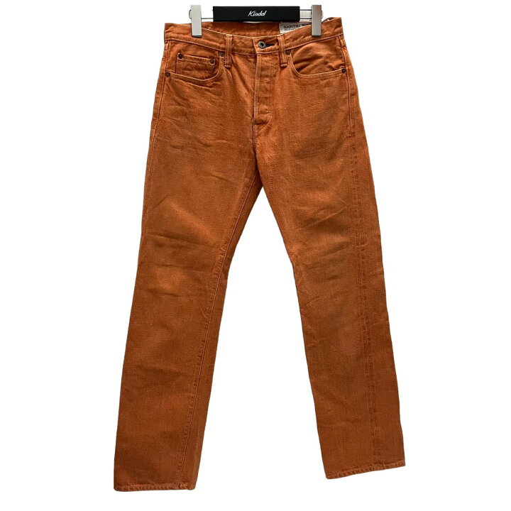 楽天市場】【中古】KAPITAL 5Pデニムパンツ オレンジ サイズ：30 