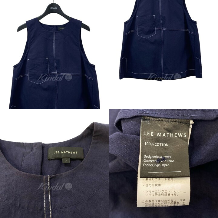 楽天市場】【中古】LEE MATHEWSステッチデザイン ノースリーブシャツ 