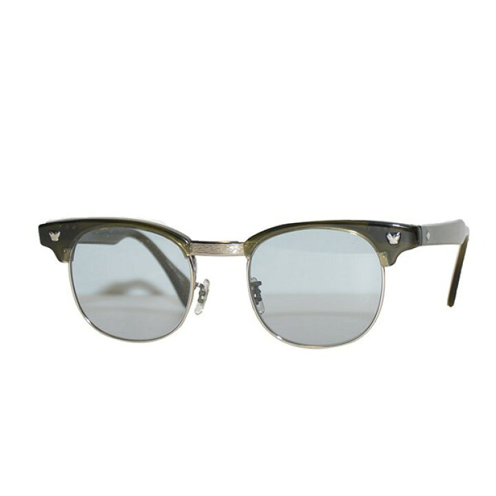 楽天市場】【中古】Needles 土 跳ね上げサングラス カーキ×ブラック  