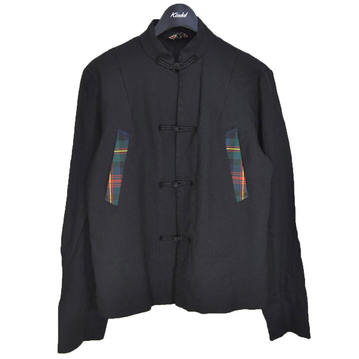 楽天市場】【中古】BLACK COMME des GARCONS ポリ縮絨チャイナ  