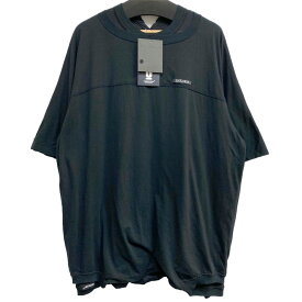 【中古】UNDER COVER　24SS UC1D4801 tee custom teeドッキングTシャツ ブラック サイズ：3 【060524】（アンダーカバー）