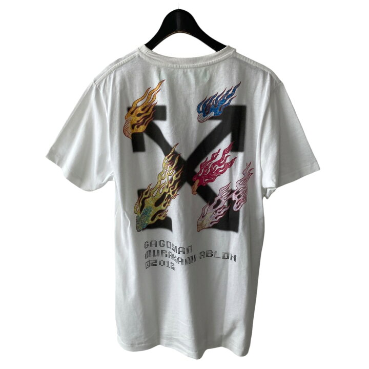 楽天市場】【中古】OFFWHITE××村上隆 Gagosian Tee OMAA048F18185182 T 