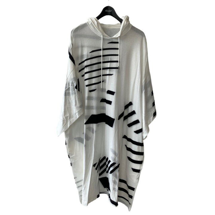楽天市場】【中古】GROUND Y 22SS Triangle random border Big Sleeves 