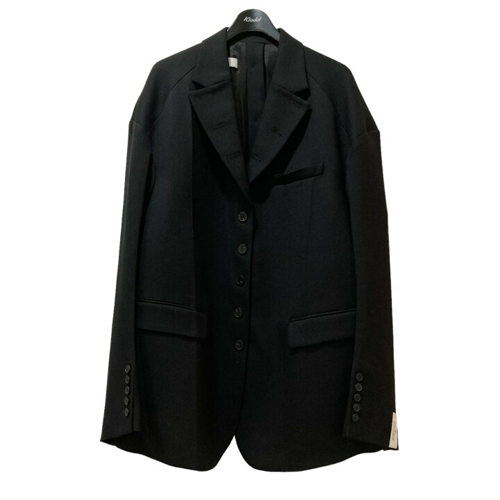 楽天市場】【中古】rokh×H＆M ダブルレイヤー ウールコート ブラック  