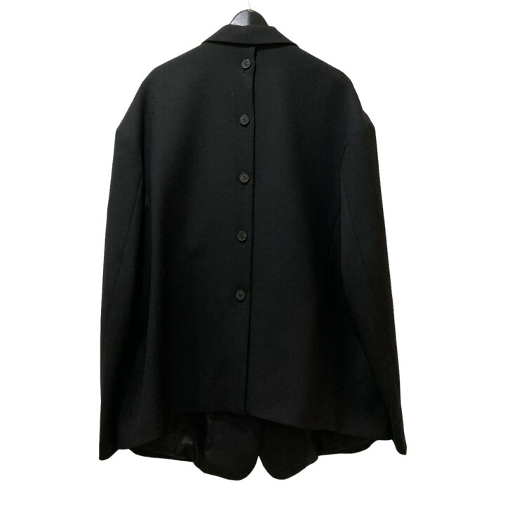 楽天市場】【中古】rokh×H＆M ダブルレイヤー ウールコート ブラック  
