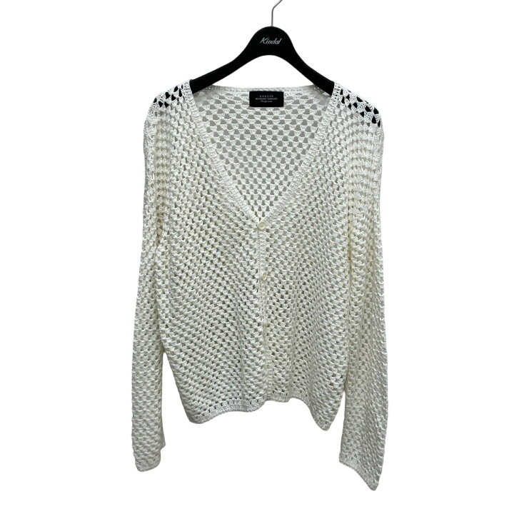 楽天市場】【中古】UNUSED 23SS Crochet cardigan US2330 ホワイト 