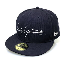 【中古】New Era×YOHJI YAMAMOTO　ベースボールキャップ 1209 ダークネイビー サイズ：7 3/8 【080524】（ニューエラ×ヨウジヤマモト）