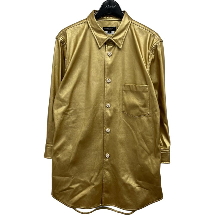 楽天市場】【中古】COMME des GARCONS HOMME PLUSフェイクレザーシャツ  