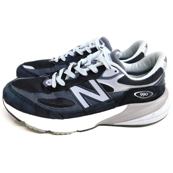 楽天市場】【中古】NEW BALANCE Made in USA 990 v6 BK6 スニーカー 