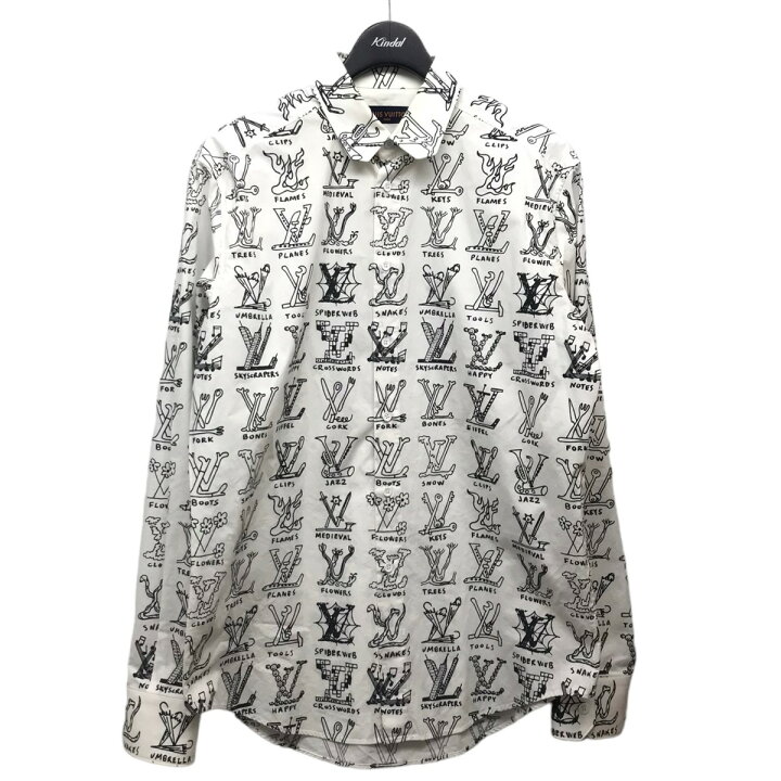 楽天市場】【中古】LOUIS VUITTON 21SS プレイスグラフィックシャツ 