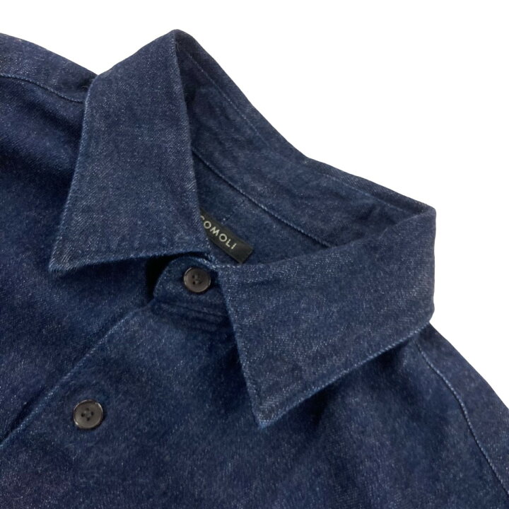 楽天市場】【中古】COMOLI 23AW デニム コモリシャツ デニムシャツ Y03 