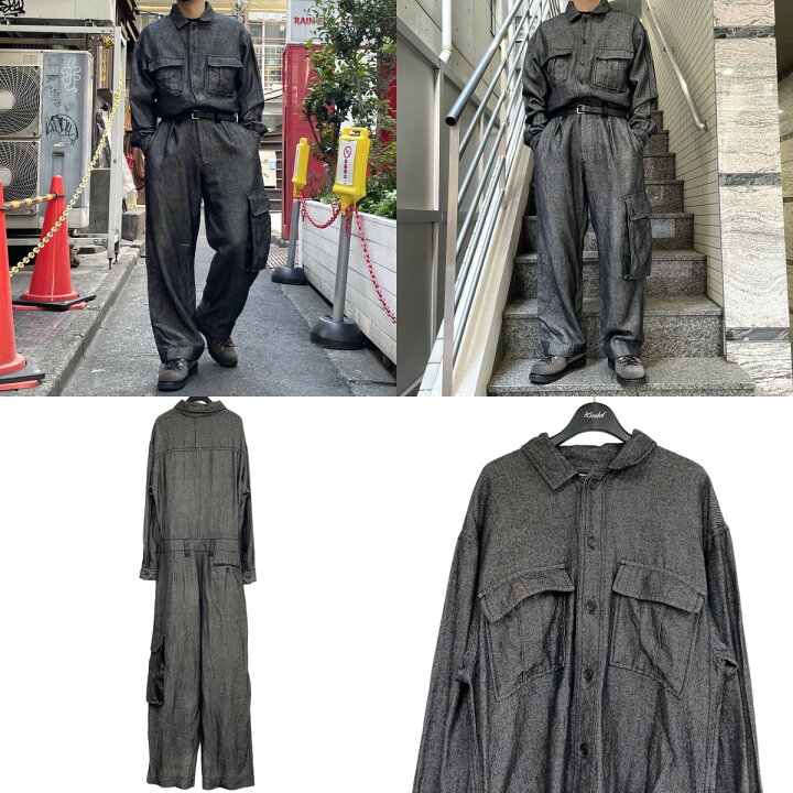 楽天市場】【中古】MIOSMOKEY ジャンプスーツ つなぎ グレー サイズ 
