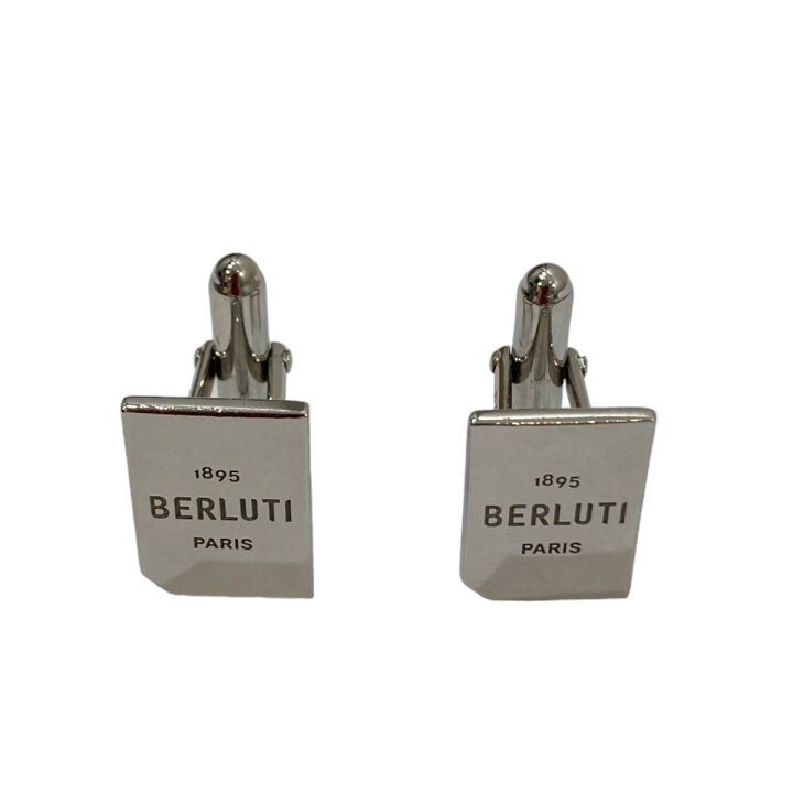 楽天市場】【中古】Berluti カフスボタン シルバー 【110524  