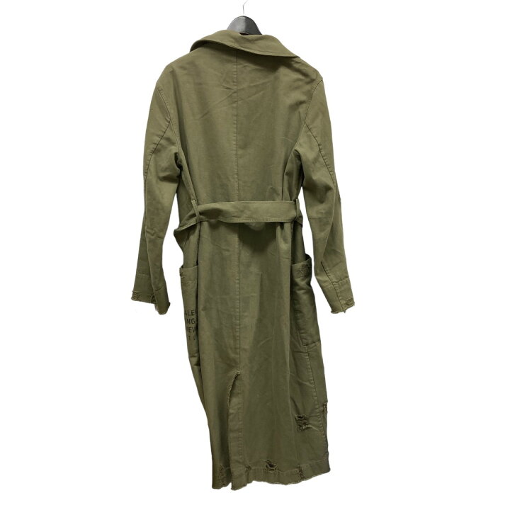 楽天市場】【中古】T by ALEXANDER WANG ダメージ加工ガウンコート 