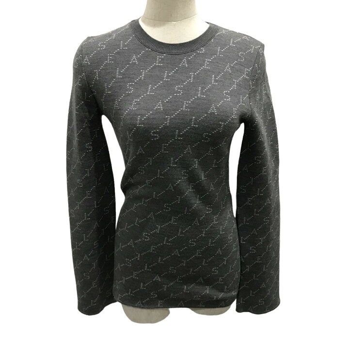 楽天市場】【中古】STELLA McCARTNEY ロゴ総柄ニット 574750 グレー 