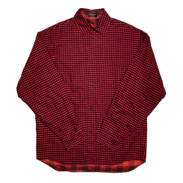 楽天市場】【中古】BALENCIAGA22AW REVERSIBLE SHIRT リバーシブル  