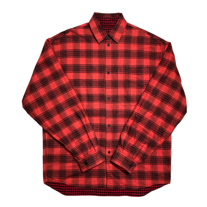 楽天市場】【中古】BALENCIAGA22AW REVERSIBLE SHIRT リバーシブル  