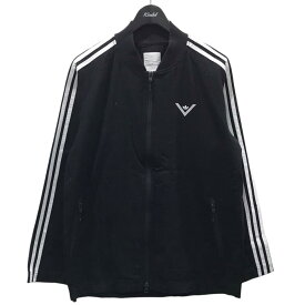 【中古】adidas×White Mountaineering　トラックジャケット TRACK TOP トラックトップ ブラック サイズ：S 【120524】（アディダス×ホワイトマウンテニアリング）