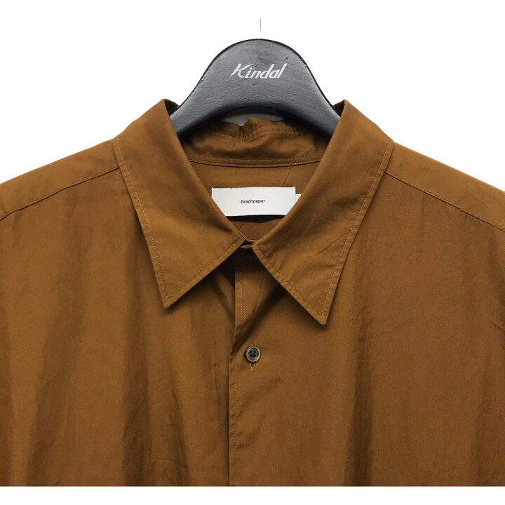 楽天市場】【中古】Graphpaper 「Broad L S Oversized Regular Collar 