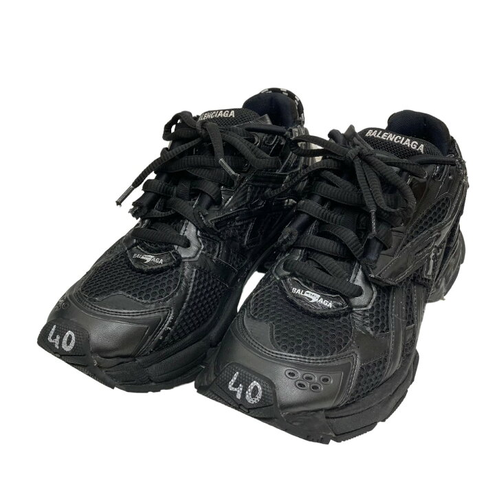 楽天市場】【中古】BALENCIAGA RUNNER 656065 スニーカー ブラック 