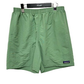 【中古】Patagonia　baggies shorts 7in ショートパンツ 58034 グリーン サイズ：M 【130524】（パタゴニア）