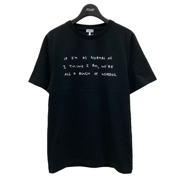 楽天市場】【中古】LOEWE プリントTシャツ S359333XCI ブラック 