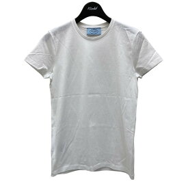 【中古】PRADA　Tシャツ ホワイト サイズ：XS 【130524】（プラダ）