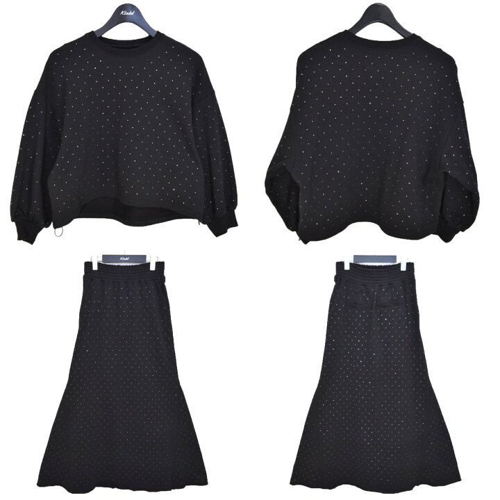 楽天市場】【中古】AMERI GLOSSY SWEAT SET UP DRESS ラインストーン 