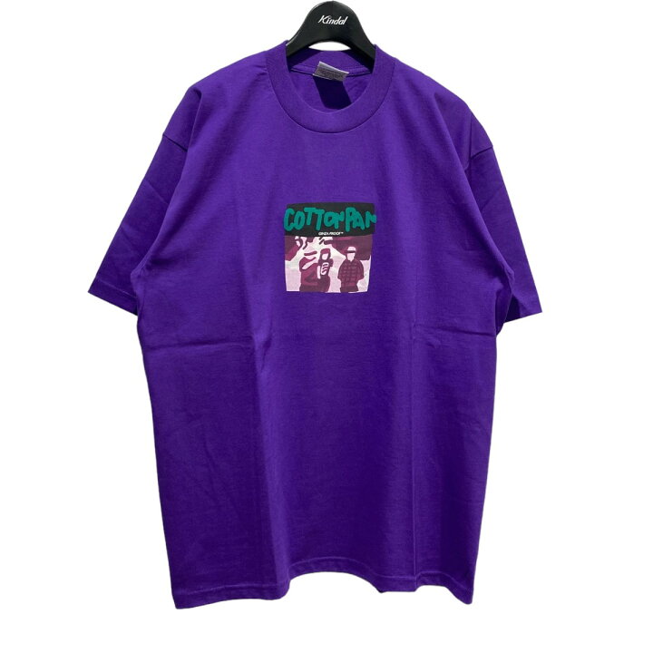 楽天市場】【中古】COTTON PAN プリントTシャツ パープル サイズ：L  