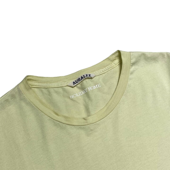 楽天市場】【中古】AURALEE Tシャツ A20ST03BS イエロー サイズ：5 
