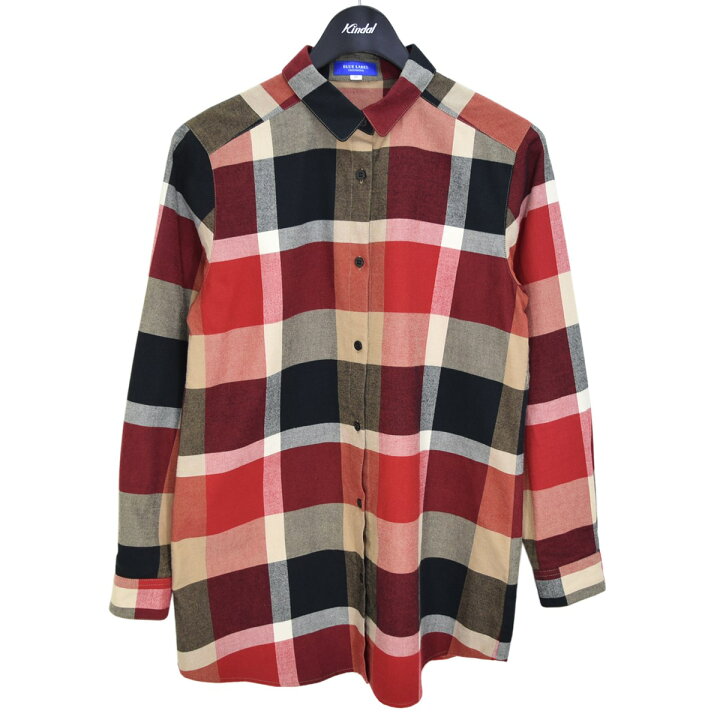 楽天市場】【中古】BLUE LABEL CRESTBRIDGE チェックフランネルシャツ 