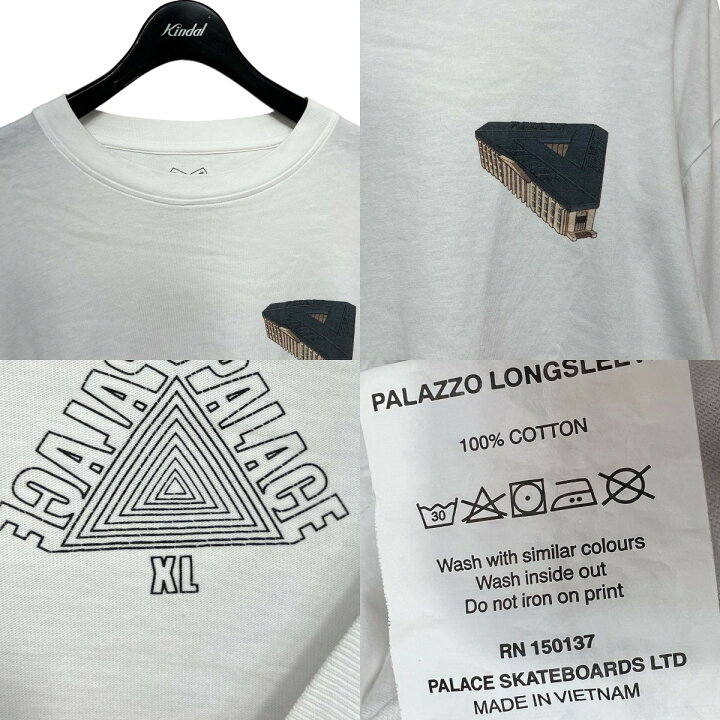 楽天市場】【中古】PALACE PALAZZO LONGSLEEVE プリントロングスリーブ 
