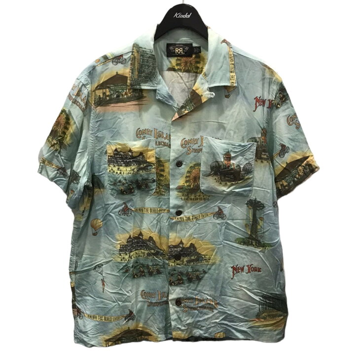 楽天市場】【中古】RRL 21SS 総柄半袖シャツ ALOHA CAMP SHIRT CONEY 