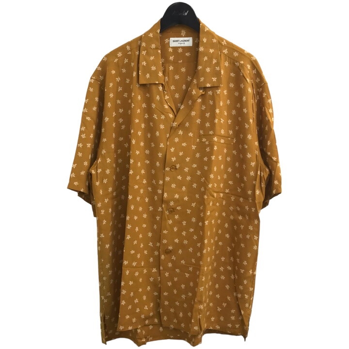 楽天市場】【中古】Saint Laurent Paris531956 レーヨン半袖シャツ 