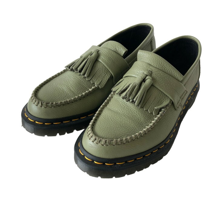 楽天市場】【中古】Dr．MartensAdrian ローファー 31703357 オリーブ 
